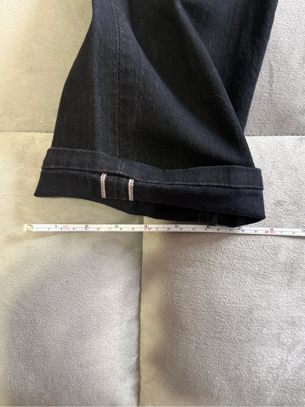 Levi’s 522 black Selvedge denim 34x34 - Picture 6 of 8